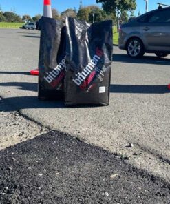 Pothole Filled with Coldmix
