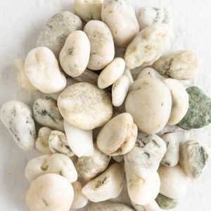Awarua White Decorative Pebble