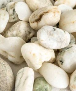 Awarua White Decorative Pebble