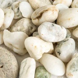 Awarua White Decorative Pebble